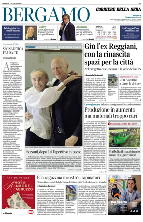 Cover of Corriere della Sera (Bergamo)