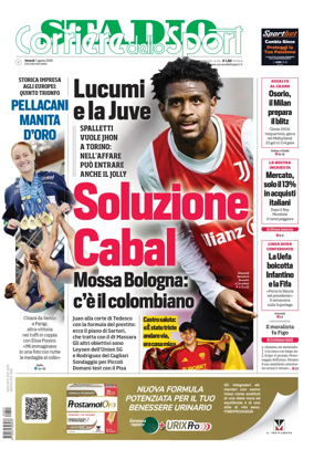 Cover of Corriere dello Sport Stadio (Bologna)
