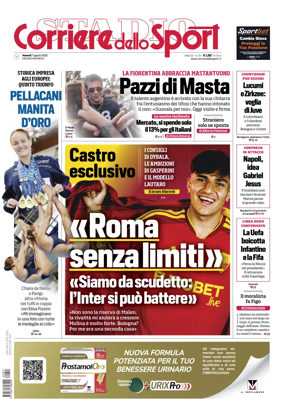 Cover of Corriere dello Sport