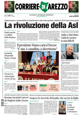 Cover of Corriere di Arezzo