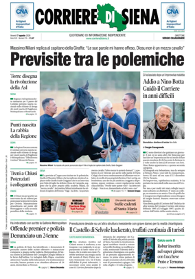 Cover of Corriere di Siena