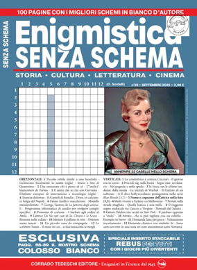 Cover of Enigmistica Senza Schema