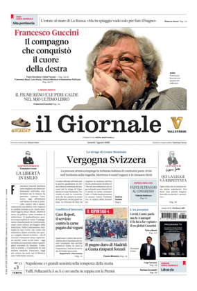 Cover of Il Giornale (Italy)