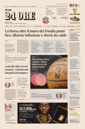 Cover of Il Sole 24 Ore