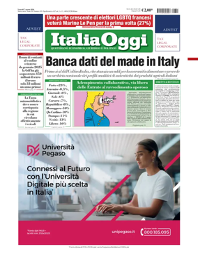 Cover of ItaliaOggi