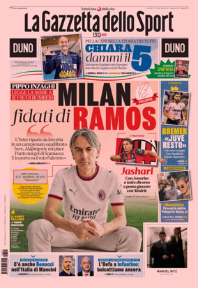 Cover of La Gazzetta dello Sport - Milano