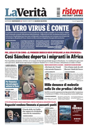 Cover of La Verita (Italia)
