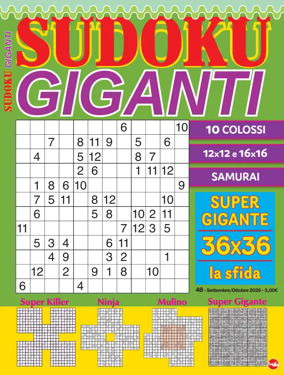 Cover of Sudoku Giganti