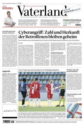 Cover of Liechtensteiner Vaterland