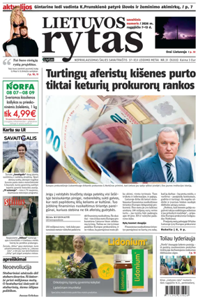 Cover of Lietuvos Rytas