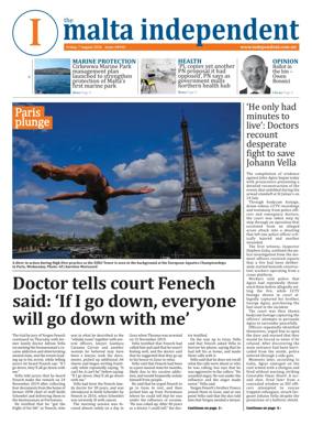 Cover of Malta Independent