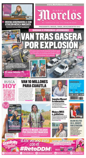 Cover of Diario de Morelos