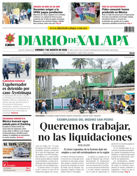 Cover of Diario de Xalapa