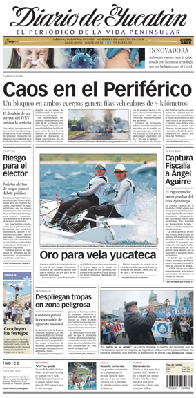Cover of Diario de Yucatan