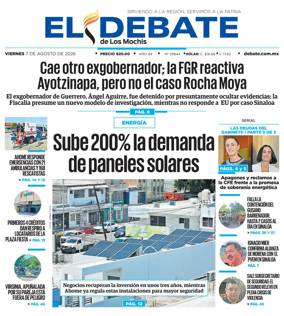 Cover of El Debate de Los Mochis