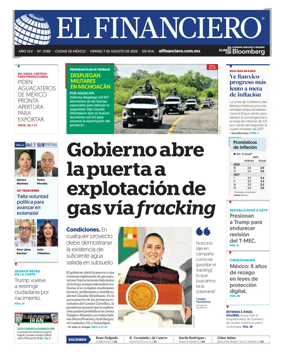 Cover of El Financiero
