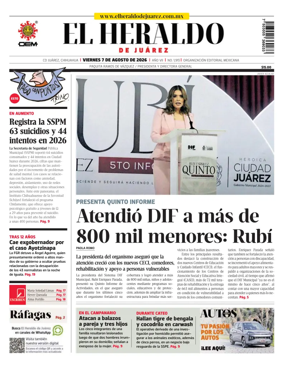 Cover of El Heraldo de Juarez