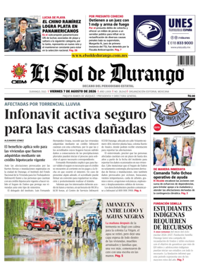 Cover of El Sol de Durango