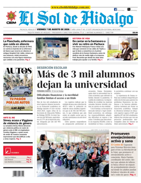 Cover of El Sol de Hidalgo