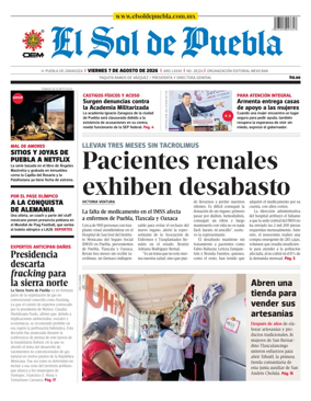 Cover of El Sol de Puebla
