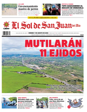 Cover of El Sol de San Juan del Rio