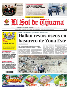 Cover of El Sol de Tijuana