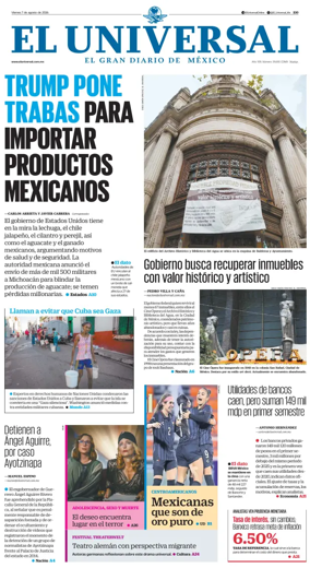 Cover of El Universal