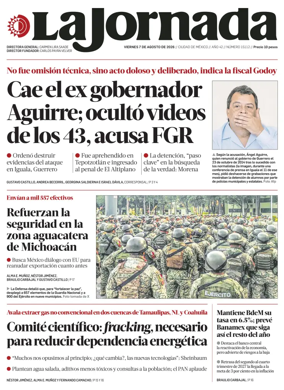 Cover of La Jornada
