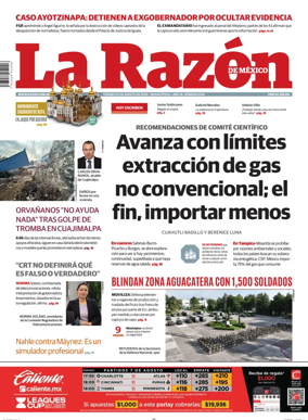 Cover of La Razon de Mexico