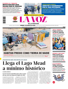 Cover of La Voz de la Frontera