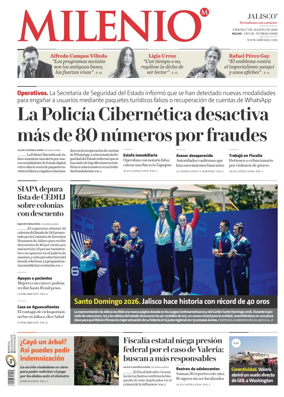 Cover of Milenio Jalisco