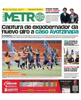 Cover of Publimetro Guadalajara