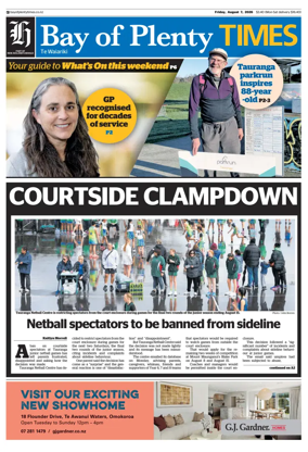 Cover of Bay of Plenty Times