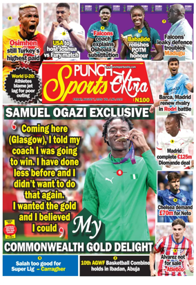 Cover of Punch Sports Extra