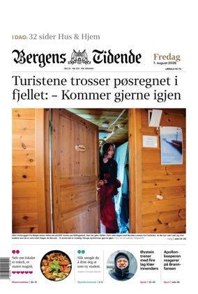 Cover of Bergens Tidende