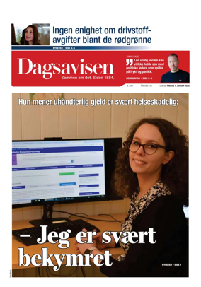 Cover of Dagsavisen