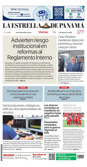 Cover of La Estrella de Panama