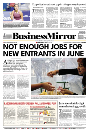 Cover of BusinessMirror