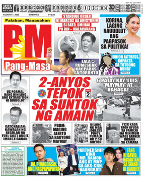 Cover of PM Pang-Masa