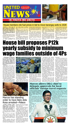 Cover of United News - English Edition