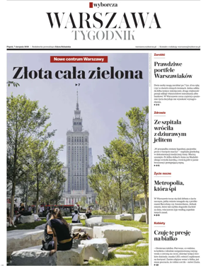 Cover of Gazeta Wyborcza Stoleczna