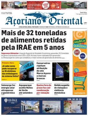 Cover of Acoriano Oriental