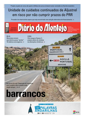 Cover of Diario do Alentejo