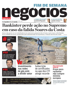 Cover of Jornal de Negocios