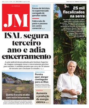 Cover of Jornal Madeira