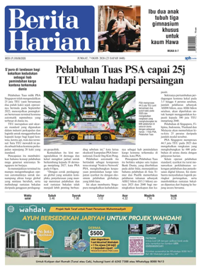 Cover of Berita Harian