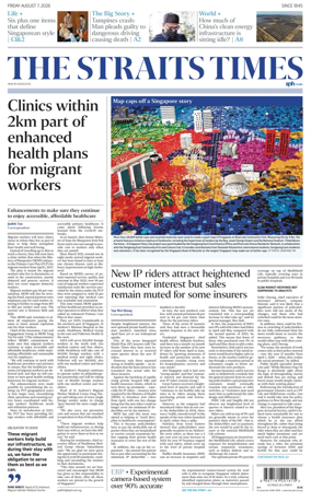 Cover of The Straits Times