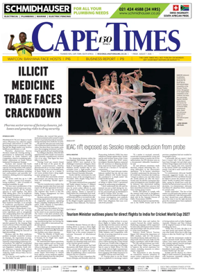 Cover of Cape Times