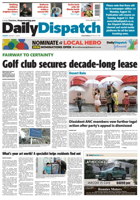 Cover of Daily Dispatch