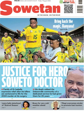 Cover of Sowetan